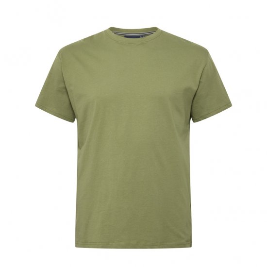 North Latitude T-Shirt O-Neck Olive Green - Тениски - мъжки тениски големи размери