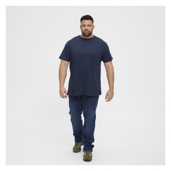 North Latitude Denim 2-Pack T-Shirt Navy Blue - Тениски - мъжки тениски големи размери