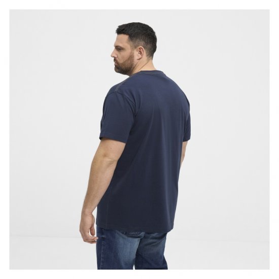 North Latitude Logo T-Shirt Navy - Тениски - мъжки тениски големи размери