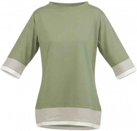 Nora Mikken ANNELI T-Shirt Green - Тениски - 
