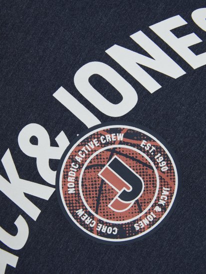 Jack & Jones Ounce T-Shirt Navy - Тениски - мъжки тениски големи размери