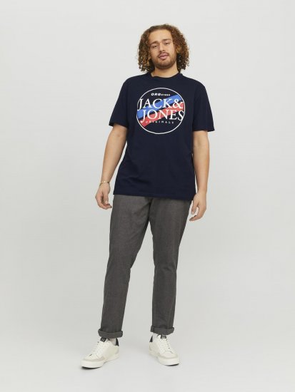 Jack & Jones Codyy T-Shirt Navy - Тениски - мъжки тениски големи размери