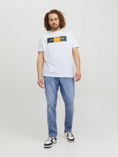 Jack & Jones Codyy T-Shirt White - Тениски - мъжки тениски големи размери
