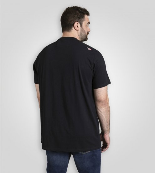 D555 Derby T-Shirt Rhythm and Rides Navy - Тениски - мъжки тениски големи размери