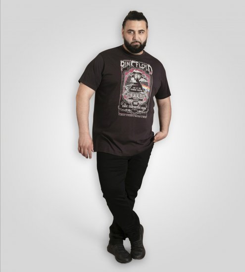 D555 Blackpool T-Shirt Official Pink Floyd Black - Тениски - мъжки тениски големи размери