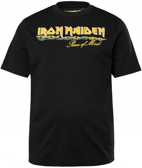 JP1880 Iron Maiden Piece Of Mind T-Shirt Black - Тениски на групи - 