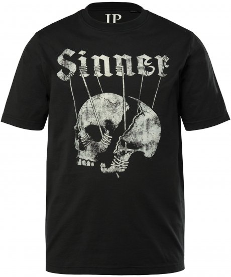 JP1880 T-Shirt Sinner Black - Тениски - мъжки тениски големи размери