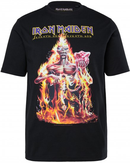 JP1880 Iron Maiden Seventh Son T-Shirt Black - Тениски на групи - 