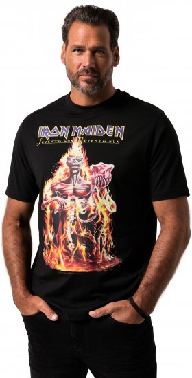 JP1880 Iron Maiden Seventh Son T-Shirt Black - Тениски на групи - 