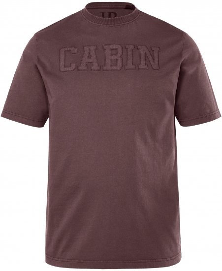 JP1880 T-Shirt Cabin Vintage Mocha TALL - МЪЖКО ОБЛЕКЛО MT-6XLT - дрехи за високи мъже