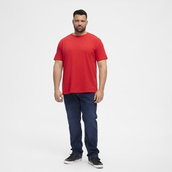 North Latitude T-Shirt O-Neck Red TALL - TALL T-shirts - Тениски за високи мъже