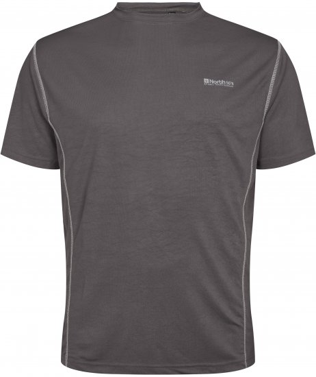 North Latitude T-Shirt Tech Grey TALL - МЪЖКО ОБЛЕКЛО MT-6XLT - дрехи за високи мъже