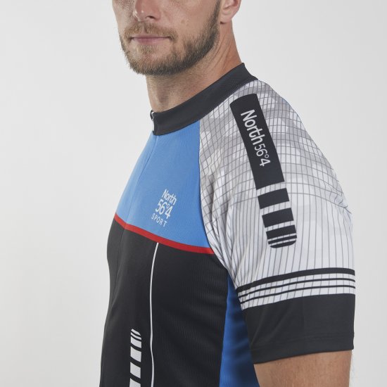 North Latitude Sport Bike T-Shirt Black TALL - Спортни дрехи & Връхно облекло - мъжки спортни екипи големи размери