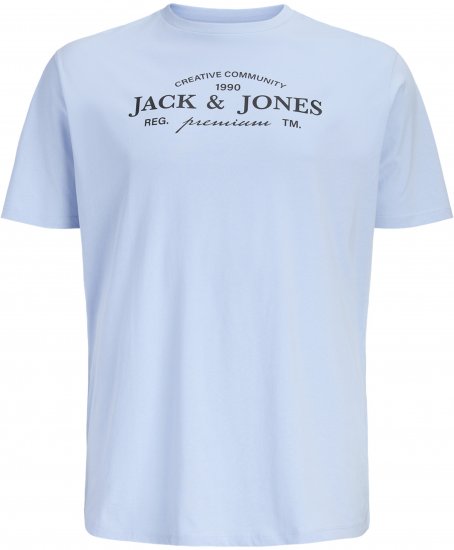 Jack & Jones Kevin Тениска Синя - Тениски - мъжки тениски големи размери