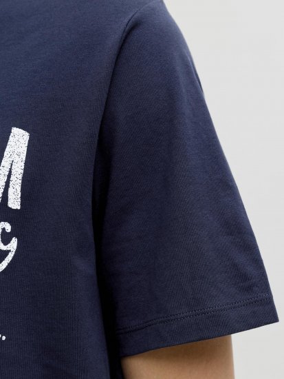 Jack & Jones Alex Тениска Тъмносиня - Тениски - мъжки тениски големи размери