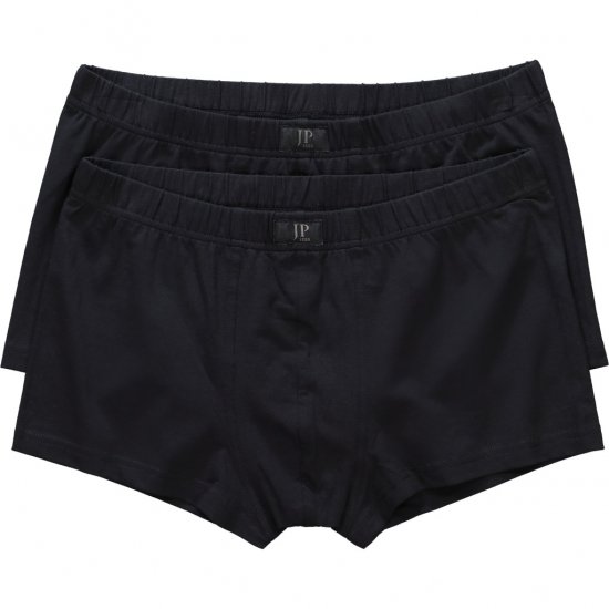 JP1880 Boxershorts OEKO-TEX 2-Pack Black - Бельо & Бански шорти - Мъжко бельо големи размери