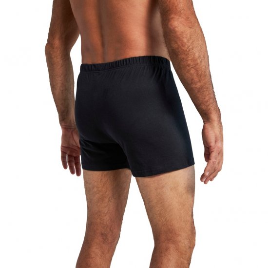 JP1880 Boxers OEKO-TEX Soft Stretch Black - Бельо & Бански шорти - Мъжко бельо големи размери