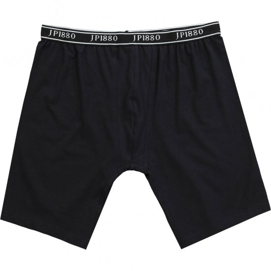 JP1880 Boxers Flexnamic OEKO-TEX Long Black - Бельо & Бански шорти - Мъжко бельо големи размери