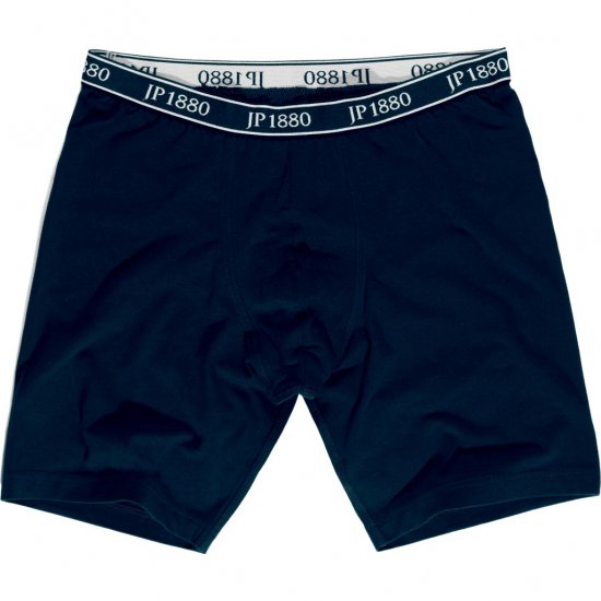 JP1880 Boxers Long OEKO-TEX Flexnamic Navy - Бельо & Бански шорти - Мъжко бельо големи размери