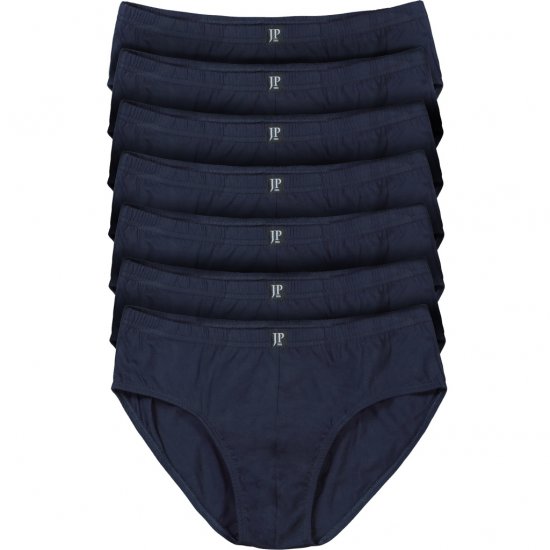 JP1880 Briefs OEKO-TEX 7-Pack Blue - Бельо & Бански шорти - Мъжко бельо големи размери