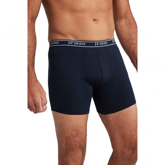 JP1880 Boxershorts FLEXNAMIC 2-Pack Dark Navy - Бельо & Бански шорти - Мъжко бельо големи размери