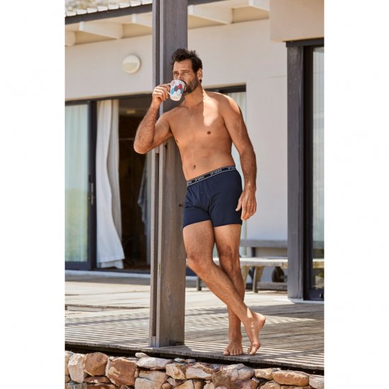 JP1880 Boxershorts FLEXNAMIC 2-Pack Blue - Бельо & Бански шорти - Мъжко бельо големи размери