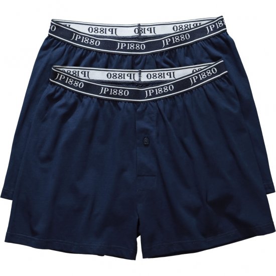 JP1880 Boxershorts FLEXNAMIC 2-Pack Blue - Бельо & Бански шорти - Мъжко бельо големи размери