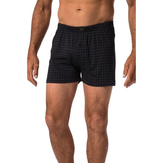 JP1880 Boxershorts OEKO-TEX 2-Pack Navy - Бельо & Бански шорти - Мъжко бельо големи размери