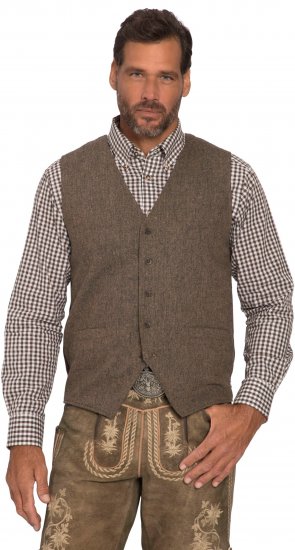 JP1880 Vest Tweed Wool Blend Traditional Light Brown - Празнично облекло - Празнично облекло – За да празнувате стилно и удобно