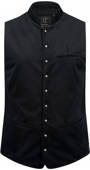 JP1880 Velvet Vest Traditional Black - Празнично облекло - Празнично облекло – За да празнувате стилно и удобно
