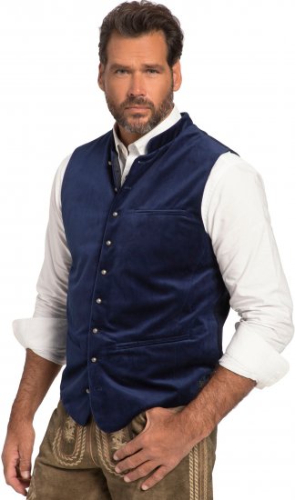 JP1880 Velvet Vest Traditional Blue - Празнично облекло - Празнично облекло – За да празнувате стилно и удобно