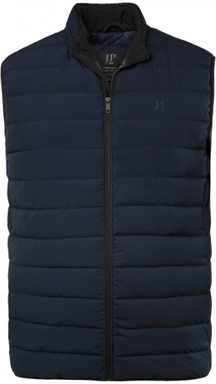 JP1880 Quilted Vest Techno Down Padding Navy - Якета - мъжки якета големи размери