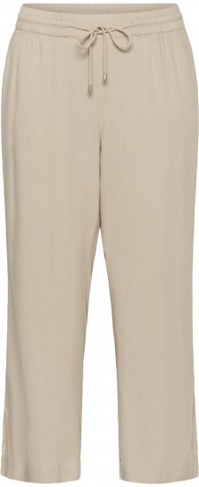 Kaffe Curve Mille Wide Pants Feather Grey - Панталони от плат - 