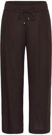 Kaffe Curve Mille Wide Pants Coffee Brown - Панталони от плат - 