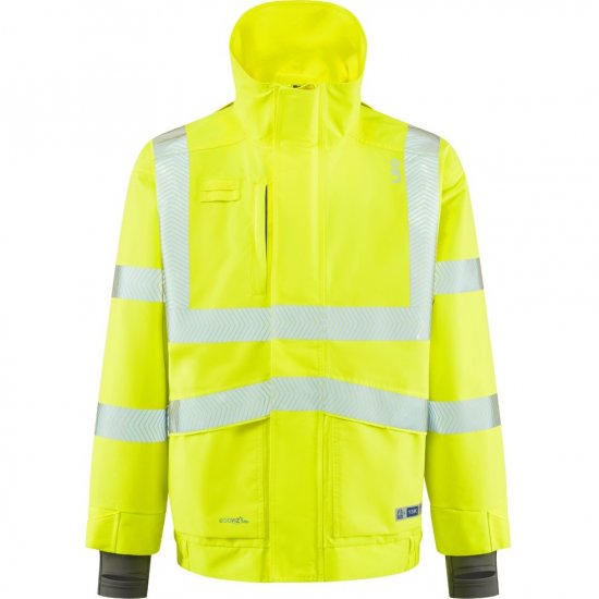 Leo Dartmoor Ecoviz 15K Performance+ Breathable Bomber Jacket Hi-Vis Yellow - Работно облекло - мъжки работно облекло големи размери
