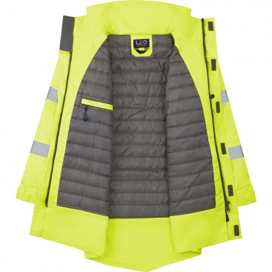 Leo Marwood EcoViz 4K Superior Baffle Lined Anorak - Работно облекло - мъжки работно облекло големи размери