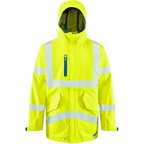 Leo Marisco LTEC 20K High Performance Breathable Waterproof Hi-Vis Yellow - Работно облекло - мъжки работно облекло големи размери