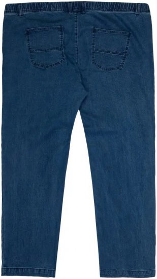 Lavecchia 0801 Jeans Comfort Fit with Stretch Waist Blue - Дънки и панталони - мъжки Дънки и панталони големи размери