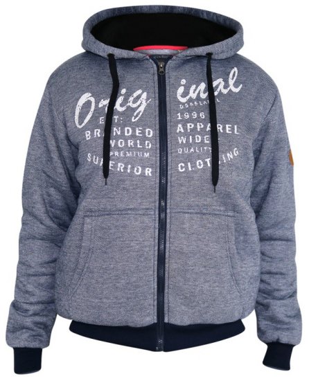 D555 Murdoch Sherpa Lined Hoodie - Суичъри & cуичъри с качулка - мъжки суичъри големи размери