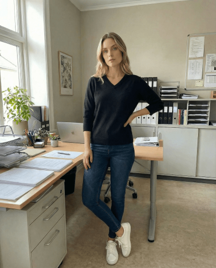 Nora Mikken GELINA Sweater Black - ДАМСКИ ДРЕХИ XS-XXL - 