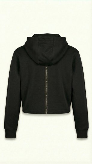 Nora Mikken KAMILLA Cropped Hoodie Black - ДАМСКИ ДРЕХИ XS-XXL - 