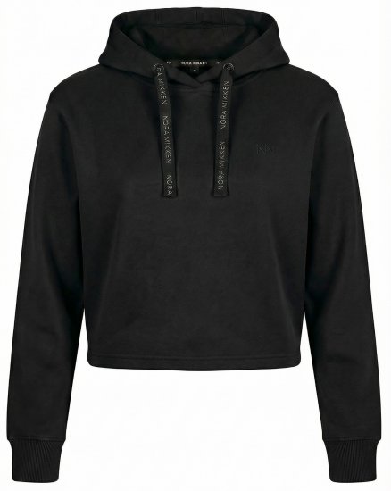 Nora Mikken KAMILLA Cropped Hoodie Black - ДАМСКИ ДРЕХИ XS-XXL - 