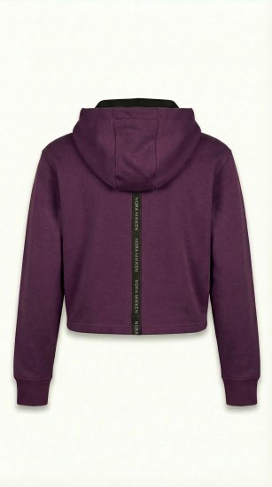 Nora Mikken KAMILLA Cropped Hoodie Mauve Wine - ДАМСКИ ДРЕХИ XS-XXL - 
