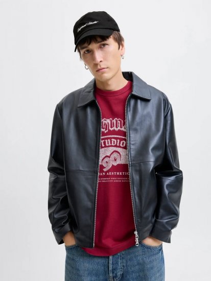 Jack & Jones Frame Norrebro Шапка с козирка Черно - Шапки с козирка - 