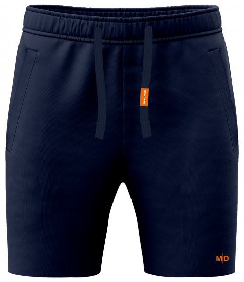 Motley Denim Paris Sweatshorts Navy - Спортни панталони & Kъси панталони - мъжки спортни панталони големи размери