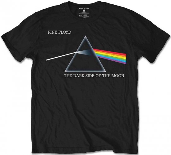 Pink Floyd The Dark Side of The Moon T-shirt Black - Тениски - мъжки тениски големи размери