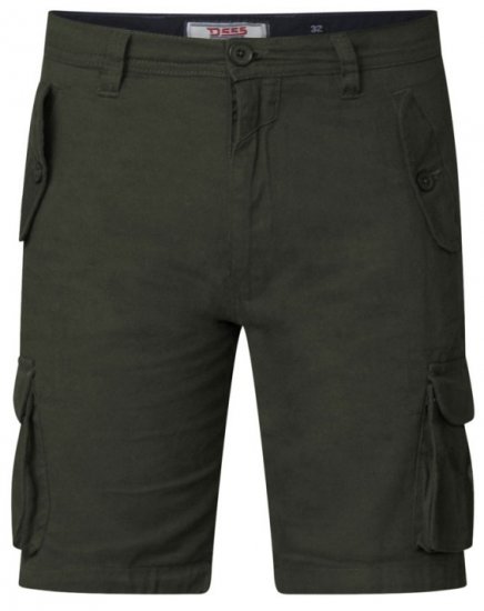 D555 Larry Cargo Shorts Khaki - Шорти - мъжки къси панталони големи размери
