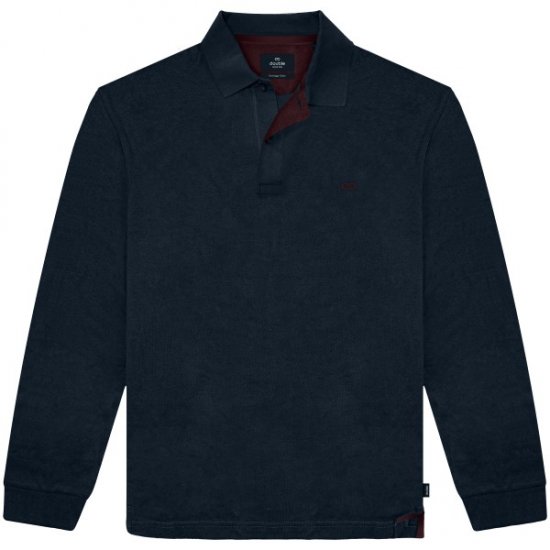 Double Outfitters PS-3097 Polo Shirt Embroidered Navy - Поло тениски - мъжки тениски с яка големи размери
