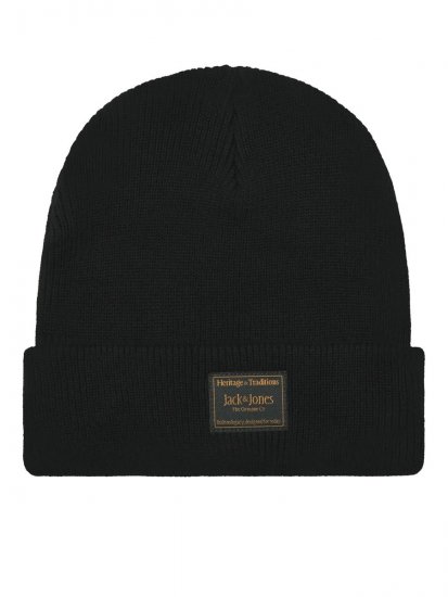 Jack & Jones Attitude Плетена шапка Черно - Плетени шапки - 