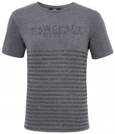 Rawcraft Reeder T-shirt Charcoal - Тениски - мъжки тениски големи размери